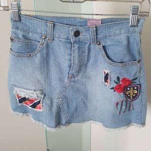Girl's Denim Skirt - 10